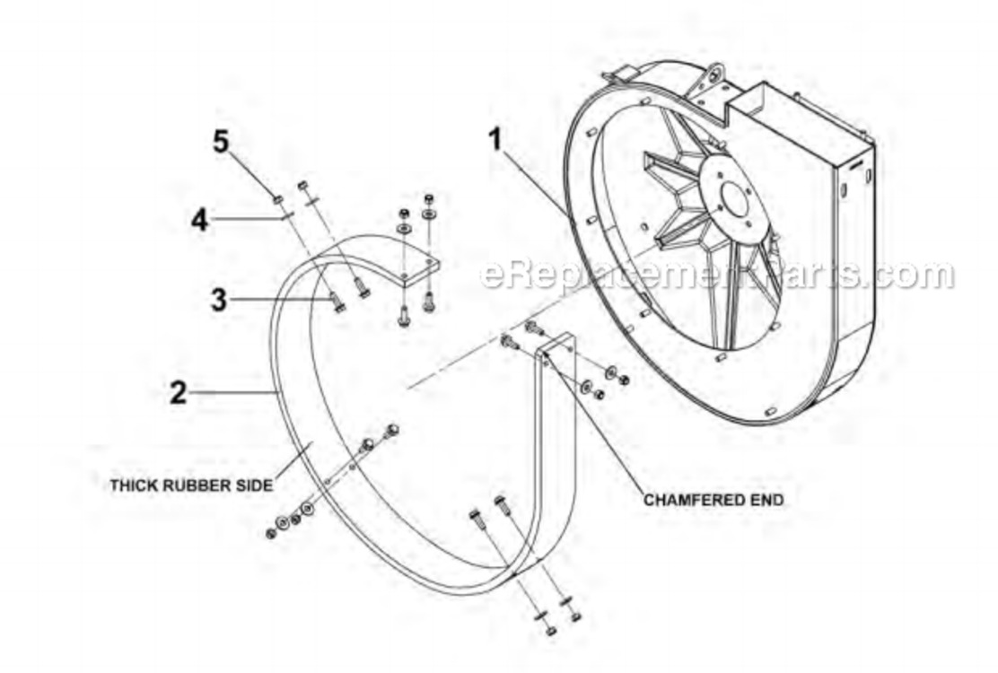 Page C Diagram and Parts List for 5611  Little Wonder Leaf Blower / Vacuum